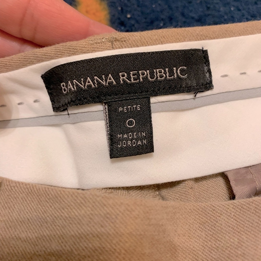 Banana Republic Skinny Petite Sloan pants - size 0